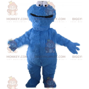 Disfraz de mascota BIGGYMONKEY™ del famoso monstruo azul de