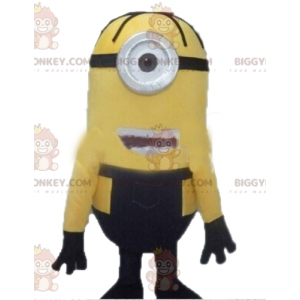 Minion Famous Cartoon Gul Character BIGGYMONKEY™ maskotkostume