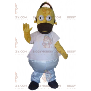 Costume de mascotte BIGGYMONKEY™ de Homer Simpson personnage de