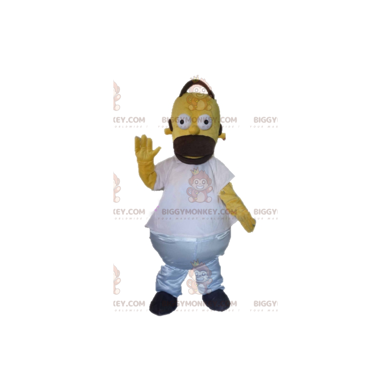 Costume de mascotte BIGGYMONKEY™ de Homer Simpson personnage de Costume de mascotte BIGGYMONKEY™ de Homer Simpson personnage de