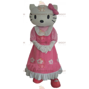 Hello Kitty Berømt tegneseriekat BIGGYMONKEY™ maskotkostume -