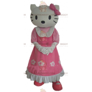 Hello Kitty Beroemde Cartoon Cat BIGGYMONKEY™ Mascottekostuum -