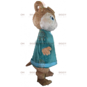 Στολή μασκότ του Alvin and the Chipmunks Brown Squirrel BIGGYMONKEY™ - Μασκότ διάσημων χαρακτήρων - BiggyMonkey.com