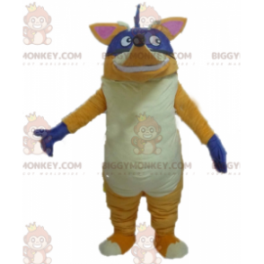 Disfraz de mascota BIGGYMONKEY™ de Swiper, el famoso zorro de