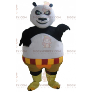 BIGGYMONKEY™ maskotkostume af den berømte panda Po fra