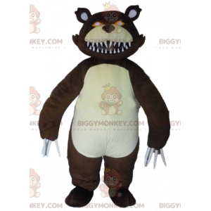 Kostým divoký medvěd Grizzly Big Claws BIGGYMONKEY™ - Maskot medvěda - BIGGYMONKEY_03330 - BiggyMonkey.com