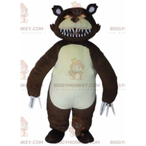Kostým divoký medvěd Grizzly Big Claws BIGGYMONKEY™ - Maskot medvěda - BIGGYMONKEY_03330 - BiggyMonkey.com