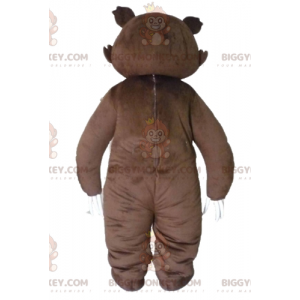 Traje de mascote Big Claws Big Claws BIGGYMONKEY™ de urso pardo feroz - Mascote urso - BIGGYMONKEY_03330 - BiggyMonkey.com