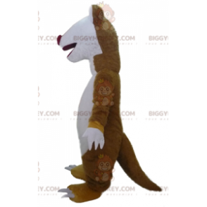 Costume de mascotte BIGGYMONKEY™ de Sid le paresseux marron