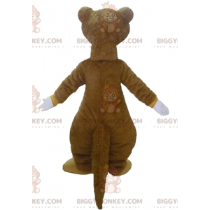 Traje de mascote BIGGYMONKEY™ de Sid, a famosa preguiça marrom