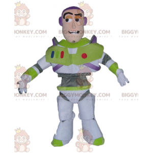 Kostým maskota BIGGYMONKEY™ slavné postavy Buzze Lightyeara z