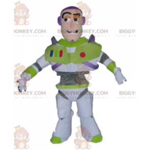 Kostým maskota BIGGYMONKEY™ slavné postavy Buzze Lightyeara z