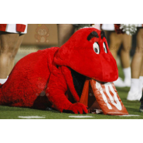 Little Red Monster Red Man BIGGYMONKEY™ Mascot Costume -