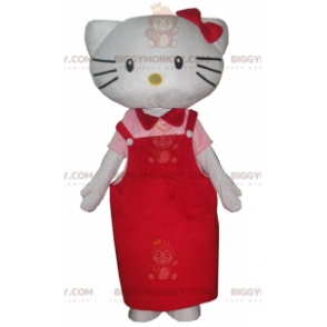 Hello Kitty Beroemde Japanse Cartoon Kat BIGGYMONKEY™ Mascotte