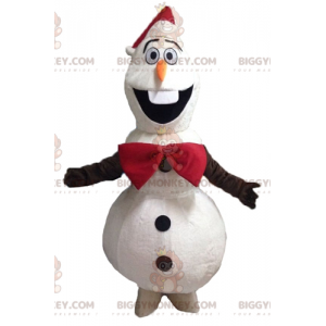 BIGGYMONKEY™ Costume da mascotte famoso pupazzo di neve di Olaf