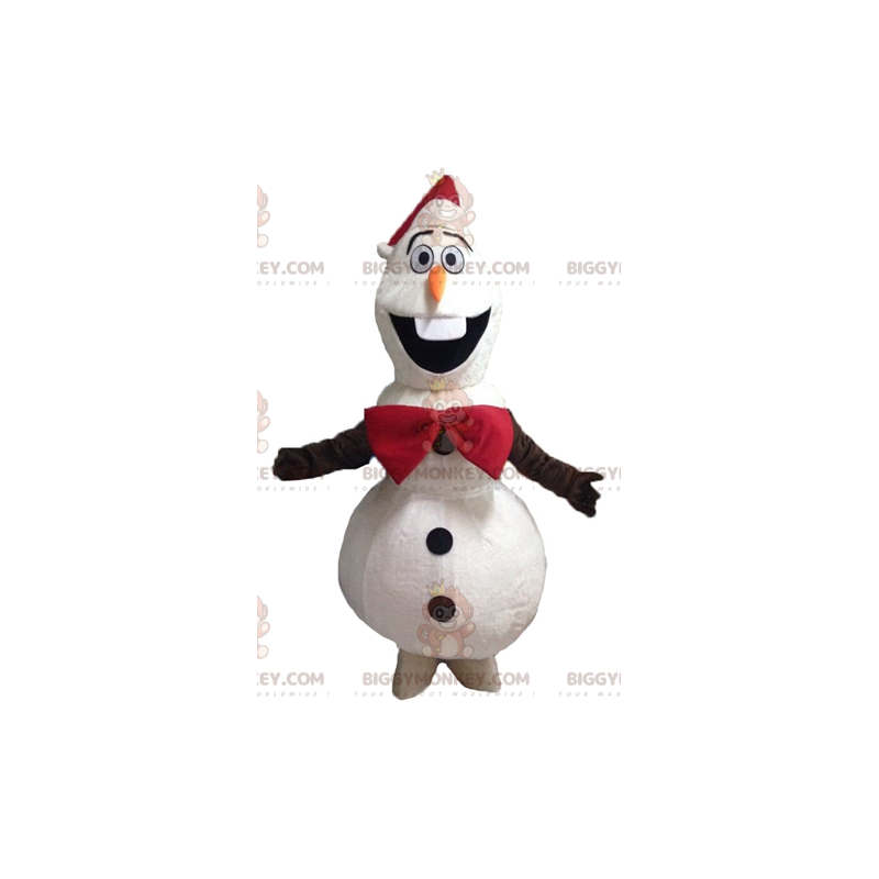 Disfraz de mascota del famoso muñeco de nieve Olaf de