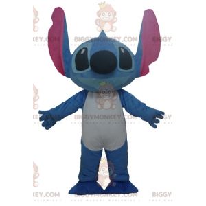 Nähen Sie das blaue Alien BIGGYMONKEY™ Maskottchenkostüm von