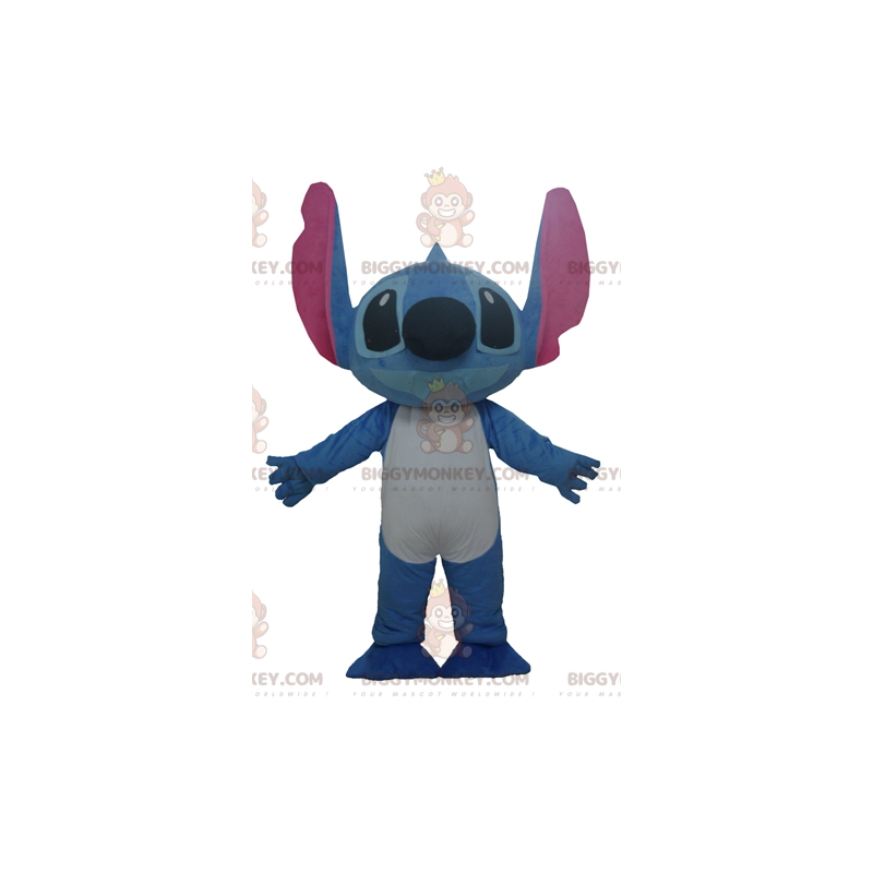 Stitch the Blue Alien BIGGYMONKEY™ Disfraz de mascota de Lilo y Stitch the Blue Alien BIGGYMONKEY™ Disfraz de mascota de Lilo y