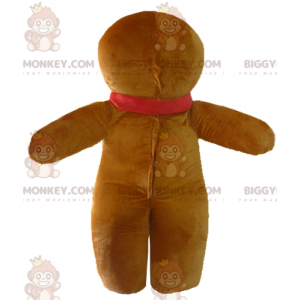 BIGGYMONKEY™ mascot costume of Ti's famous gingerbread cookie