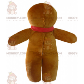 BIGGYMONKEY™ mascot costume of Ti's famous gingerbread cookie