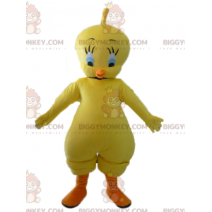 Disfraz de mascota BIGGYMONKEY™ de Piolín amarillo famoso de