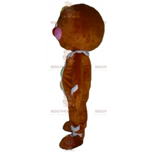 BIGGYMONKEY™ mascot costume of Ti's famous gingerbread cookie