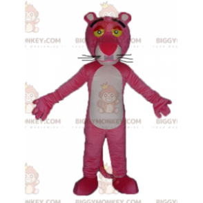Pink Panther tegneseriefigur BIGGYMONKEY™ maskotkostume -