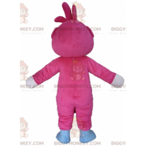 BIGGYMONKEY™ Giant Pink and White Teddy Bear Mascot Costume –