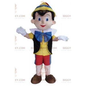 Pinocchio berömda seriefigur BIGGYMONKEY™ maskotdräkt -