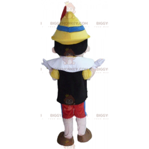 Pinocchio Famous Cartoon Character BIGGYMONKEY™ Mascot Costume