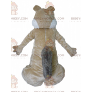 Ice Age Scrat Famous Squirrel BIGGYMONKEY™ maskotkostume - Masker berømte mennesker - BIGGYMONKEY_03366 - BiggyMonkey.com