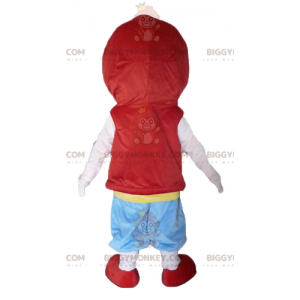 Anime Character Boy BIGGYMONKEY™ Mascot Costume in Colorful