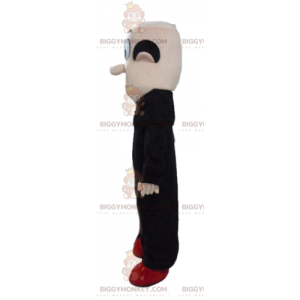 BIGGYMONKEY™ Mascot Costume Gargamel Famous Comic Book Wizard