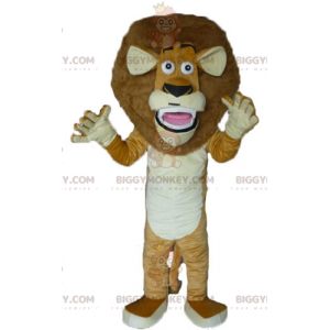 BIGGYMONKEY™ mascot costume of Alex famous lion from Madagascar