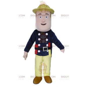 Costume della mascotte di Zookeeper Explorer Man BIGGYMONKEY™ -