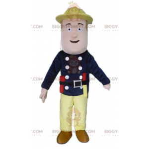 Zookeeper Explorer Man BIGGYMONKEY™ Mascot Costume -