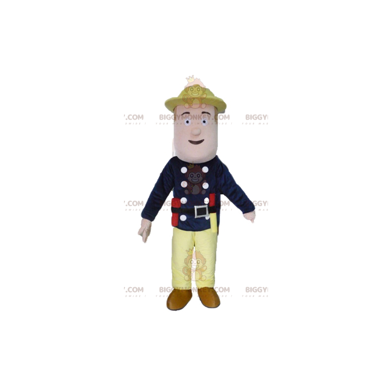 Zookeeper Explorer Man BIGGYMONKEY™ Mascot Costume -