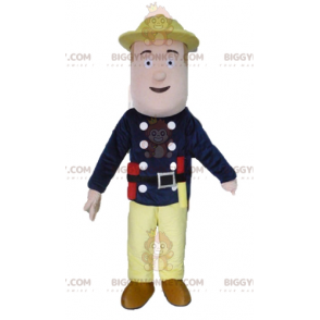 Zookeeper Explorer Man BIGGYMONKEY™ Mascot Costume -