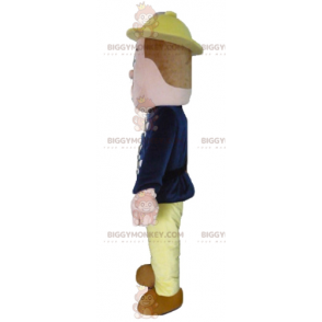 Zookeeper Explorer Man BIGGYMONKEY™ Mascot Costume -