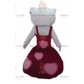Disfraz de mascota de BIGGYMONKEY™ Hello Kitty vestido con un