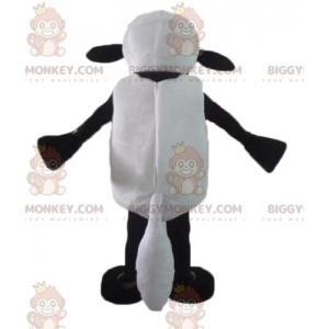 Kostým maskota BIGGYMONKEY™ slavného černobílého kresleného
