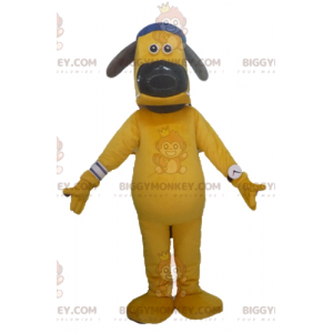 Big Yellow Dog BIGGYMONKEY™ Mascot Costume with Cap -