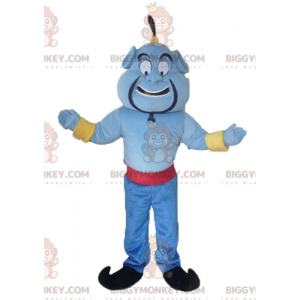 Aladdin famous character Genie BIGGYMONKEY™ mascot costume –
