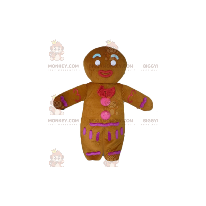 BIGGYMONKEY™ mascot costume of Ti's famous gingerbread cookie