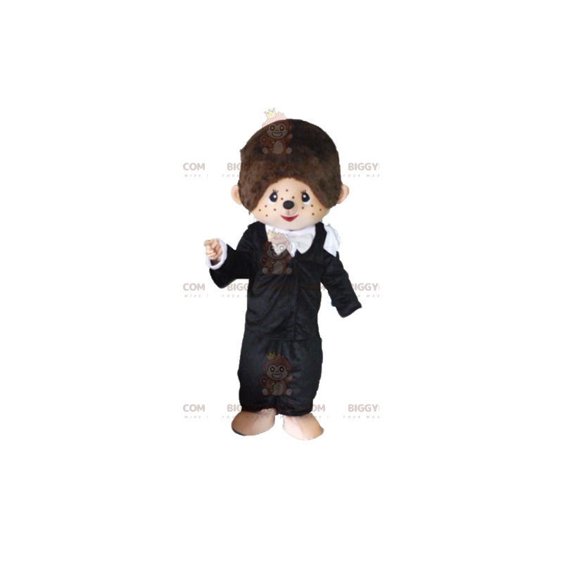 Disfraz de mascota BIGGYMONKEY™ de Kiki, el famoso mono marrón Disfraz de mascota BIGGYMONKEY™ de Kiki, el famoso mono marrón