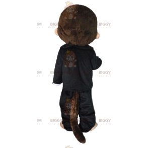 BIGGYMONKEY™ maskotkostume af Kiki, den berømte brune abe i