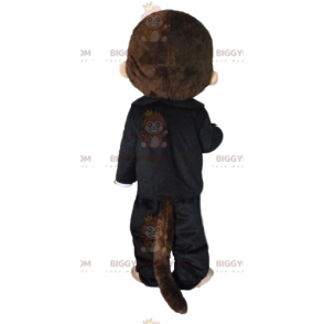 Disfraz de mascota BIGGYMONKEY™ de Kiki, el famoso mono marrón