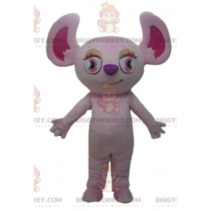 Pink Squirrel Pink Koala maskottiasu BIGGYMONKEY™ -