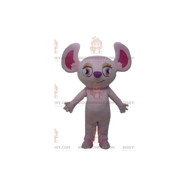 Disfraz de mascota ardilla rosa koala rosa BIGGYMONKEY™ -