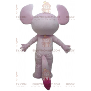 Roze eekhoorn Roze koala mascottekostuum BIGGYMONKEY™ -